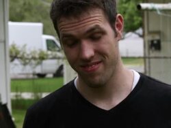 Handheld shot of a man conversing with a woman using sign language Stock Footage