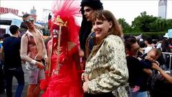 CLEAN : Tens of thousands march for gay rights in Taiwan News Clip