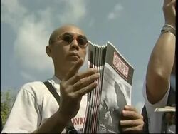 Pro-Tibet demonstration in Bangkok News Clip