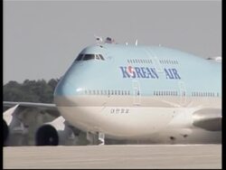 South Korean president arrives for visit News Clip