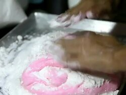 Fondant Making Stock Footage