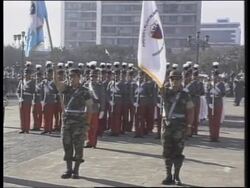 GUATEMALA: PRESIDENT ARZU TAKE OVER AS ARMY COMMANDER IN CHIEF News Clip