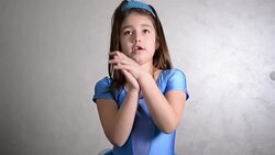 Girl dancing Stock Footage