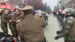 LGBT and anti-LGBT groups clash in Chile News Clip