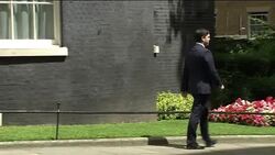 Stephen Crabb MP Departs Downing Street News Clip