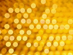 Defocused beautiful yellow light Stock Footage