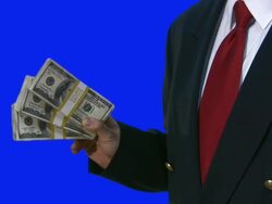 Bailout. Money from US Government. Business, recession, depression, stimulus plan. Stock Footage