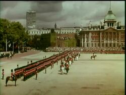 TROOPING THE COLOUR News Clip