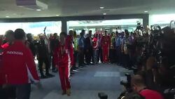 CLEAN : Olympics: Hero's welcome for Indonesian gold medallists News Clip
