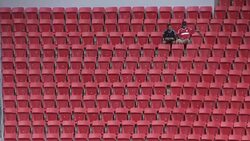CLEAN : Brasilia's lonely white elephant stadium gains colour News Clip