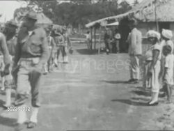 Juan Bautista Sacasa with members of his cabinet in Nicaragua in 1927; US Marines drill in Nicaragua in 1927 News Clip
