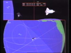 SPACE: SHUTTLE COLUMBIA CREW SECURE WAYWARD SATELLITE UPDATE (2) News Clip