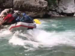 NTSC: White water rafting Stock Footage