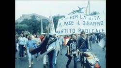 GS 21 10 81 ANTI-NATO DEMONSTRATIONS IN ROME Instructional Video