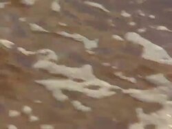 Heart drawn in sand Stock Footage