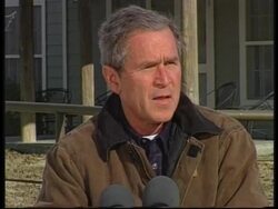 President Bush on Bin Laden, Kashmir News Clip