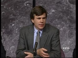 Hubble telescope shows moon's surface in ultraviolet light News Clip