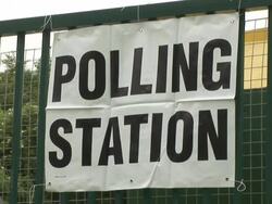 Polling station / Elections - & PAL Stock Footage