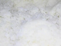Cooked jasmine rice Stock Footage