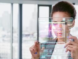 Modern businessman Stock Footage