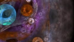 bacteria background render Stock Footage