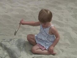 (HD1080i) Junior Paleontologist / Dinosaur Hunter Stock Footage