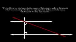 TED-Ed: Euclid's puzzling parallel postulate - Jeff Dekofsky Instructional Video