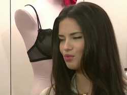 Adriana Lima and Doutzen Kroes Unveil the New Vintage Victoria Collection Stock Footage
