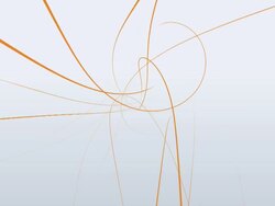 SLO MO Orange Line HD 1080 Loop Stock Footage