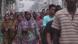 Many workers scared about safety at factories following collapse News Clip