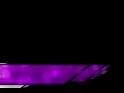 Lower Third - Moving Particles Pink/Purple Stock Footage