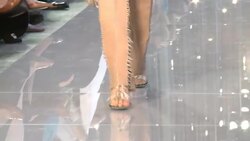 THE LOUVRE OPENS ITS DOORS FOR FERRAGAMO CATWALK SHOW News Clip