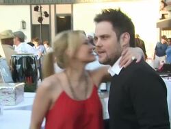 Hilary Duff, Mike Comrie at the Third Annual George Lopez Celebrity Golf Classic & 2010 Audi quattro Cup at Toluca Lake CA. (Footage by WireImage Video/GettyImages) Stock Footage