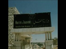 SYND 21-7-72 JORDAN AND WEST GERMANY SIGN CIVIL AVIATION AGREEMENT News Clip