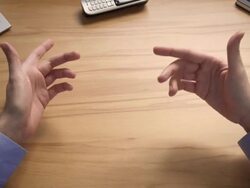 Talking gestures Stock Footage