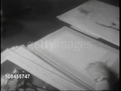 Pin-up Calendars Assembled at Brown and Bigelow News Clip