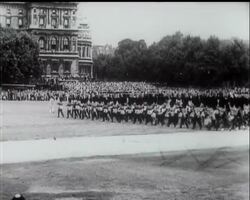 TROOPING THE COLOURS 1949 News Clip