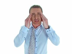 Emotional stress Stock Footage