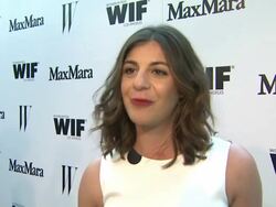 INTERVIEW - Maria Giulia Maramotti on celebrating tonight & what makes Rose Byrne deserving of this honor at the Max Mara And W Magazine Cocktail Party To Honor The Women In Film Max Mara Face Of The Future Award Recipient, Rose Byrne Stock Footage