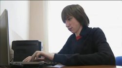 Robot helps sick teenager learn in class Instructional Video