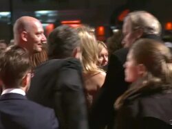 Nowhere Boy - London Film Festival Stock Footage