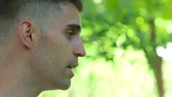 CLEAN : Runners prepare themselves for Pamplona's famed bull run News Clip