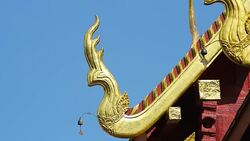 Bell at temple Stock Footage