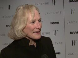 INTERVIEW: Glenn Close on her upcoming film, writing, acting and the project she's wanted to do for 15 years. at the 'Jane Eyre' New York Premiere Stock Footage