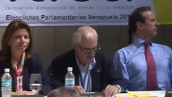CLEAN : Former presidents ask for peaceful elections in Venezuela News Clip