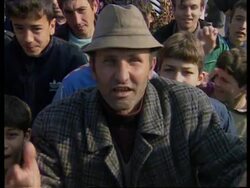 ALBANIA: VLORA: PROTESTS CONTINUE OVER NATIONWIDE LOSS OF SAVINGS News Clip