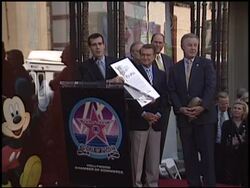 Dedication of Regis Philbin's Hollywood Walk of Fame Star Stock Footage