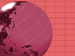 Red Globe Stock Footage