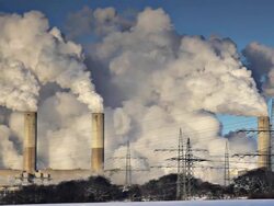 Industrial Chimneys Stock Footage