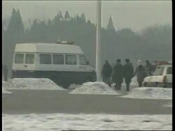 CHINA: FALUN GONG: ATTEMPTED SUICIDE News Clip